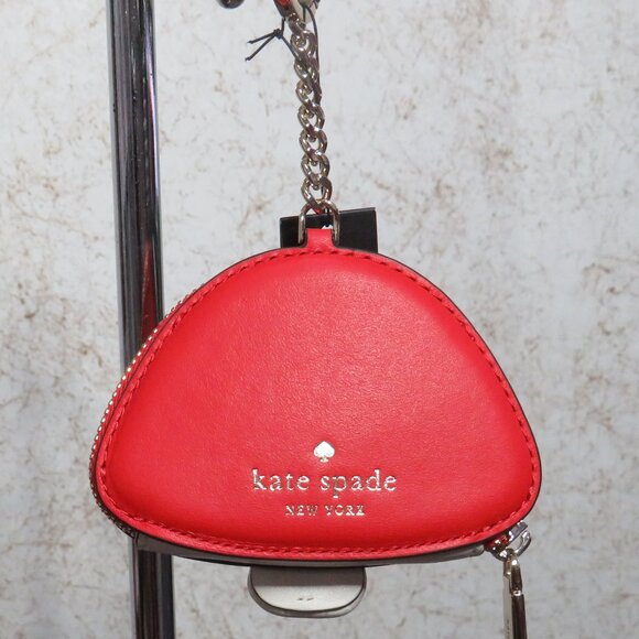 Kate Spade Take a Hike 3D Mushroom Bag Charm (Ruby Red) - Picture 2 of 4